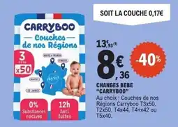 E.Leclerc CARRYBOO Couches offre