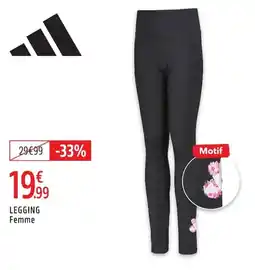 Intersport Adidas LEGGING Femme offre