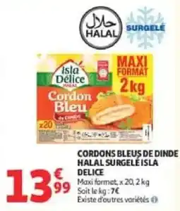 Auchan Isla Délice Cordon Bleu offre