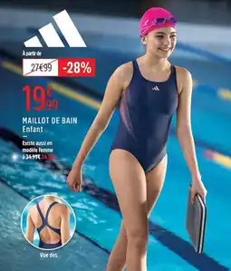 Intersport Adidas Maillot de bain Enfant offre