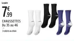 Intersport CHAUSSETTES offre