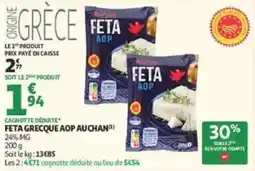 Auchan FETA AOP offre