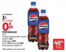 Auchan PEPSI REGULAR offre