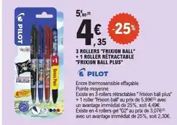 E.Leclerc PILOT FRIXION BALL offre