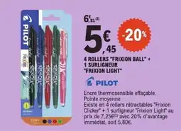 E.Leclerc PILOT Frixion Ball offre