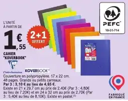 E.Leclerc KOVERBOOK CAHIER offre