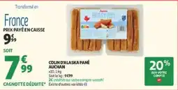 Auchan COLIN D'ALASKA PANÉ offre