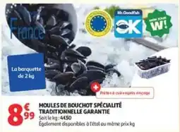 Auchan Mr. Goodfish Moules de Bouchot offre