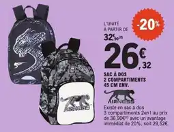 E.Leclerc AIRNESS SAC À DOS offre