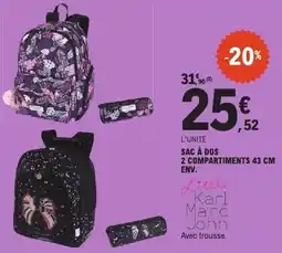 E.Leclerc Little Karl Marc John Sac à dos offre
