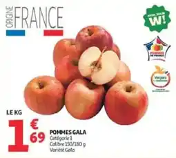 Auchan POMMES GALA offre