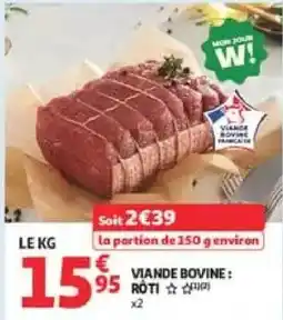 Auchan Viande Bovine offre