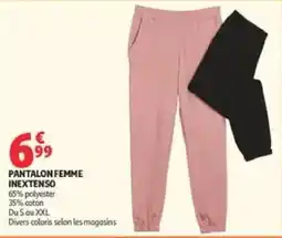 Auchan INEXTENSO PANTALON FEMME offre