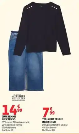Auchan INEXTENSO JUPE FEMME offre