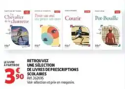 Auchan Retrouvez une selection de livres de prescriptions scolaires offre