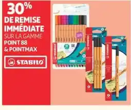 Auchan Stabilo point 88 & pointmax offre