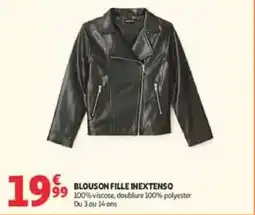 Auchan INEXTENSO Blouson fille offre