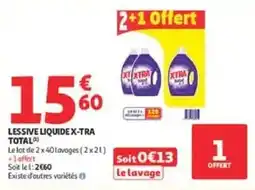 Auchan TOTAL LESSIVE LIQUIDE X-TRA offre