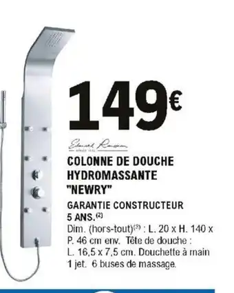 E.Leclerc Brico Colonne de Douche offre