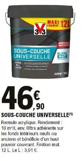 E.Leclerc Brico Sous-couche Universelle offre