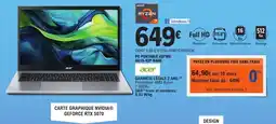 E.Leclerc acer PC PORTABLE ASPIRE offre
