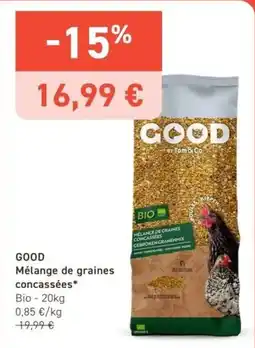 Tom&Co GOOD Mélange de graines concassées* offre