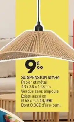 La Foir'Fouille Suspension myha offre