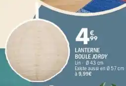 La Foir'Fouille Lanterne boule jordy offre