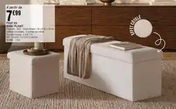 La Foir'Fouille POUF OU BANC PLIANT offre