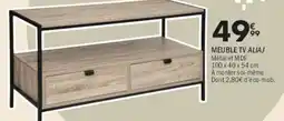 La Foir'Fouille Aliaj meuble tv offre