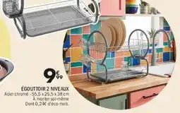La Foir'Fouille ÉGOUTTOIR 2 NIVEAUX offre