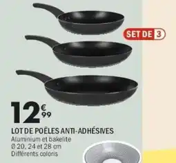 La Foir'Fouille POÊLES ANTI-ADHÉSIVES offre