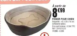La Foir'Fouille PANIER POUR CHIEN offre