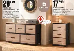 La Foir'Fouille KOKOON MEUBLE DE RANGEMENT BAS LÉNA offre