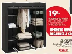 La Foir'Fouille PENDERIE DUO DRESSY offre