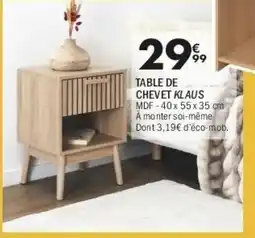 La Foir'Fouille CHEVET KLAUS offre