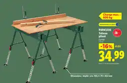 Lidl PARKSIDE Tréteau pliant offre