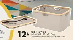 La Foir'Fouille Panier tidy box offre