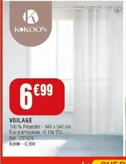 La Foir'Fouille KOKOON VOILAGE offre