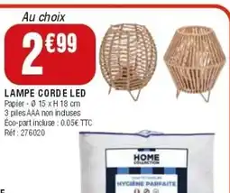 La Foir'Fouille LAMPE CORDE LED offre