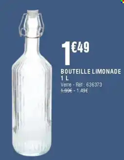 La Foir'Fouille BOUTEILLE LIMONADE offre