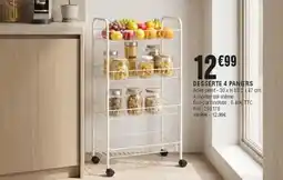 La Foir'Fouille Désserte 4 paniers offre