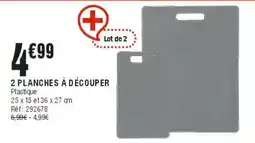 La Foir'Fouille PLANCHES À DÉCOUPER offre