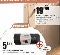 La Foir'Fouille RIBO Poubelle offre