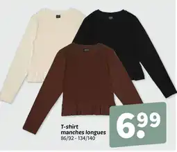Wibra KIDS T-shirt manches longues offre