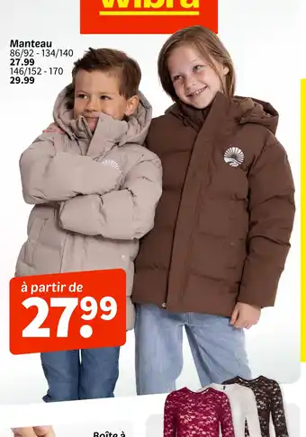 WIBRA Manteau