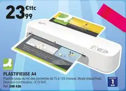Hyperburo e-connect PLASTIFIEUSE A4 offre