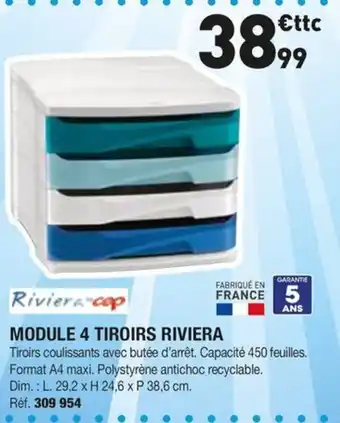 Riviera MODULE 4 TIROIRS