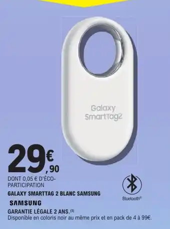 SAMSUNG GALAXY SMARTTAG 2 BLANC