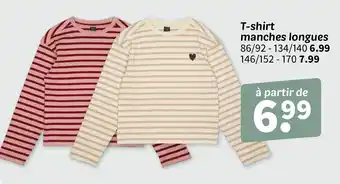 T-shirt manches longues